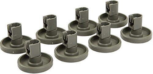 8 Korbrollen Unterkorb Unten für AEG Zanker Zanussi Rad 152.577.02, 152.57700