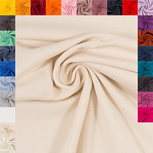 Swafing Heike Bündchenstoff Schlauchware Coupon (Natur, 0,5m) - 27