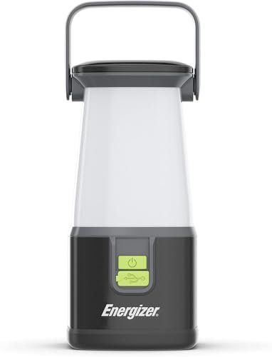 ENERGIZER LED Camping Lantern 360 PRO, IPX4 Water Resistant Tent Light, Ultra Bright Battery Powered Lanterns for Camping, Outdoors, Emergency Power Outage