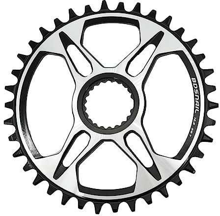 DJC Kettenblatt 12s Direktmontage Kettenblatt für Shimano M6100 M7100 M8100 M8130 M9100 M9120 Mt900 XTR SLX (38T)