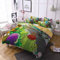 LISaINmAy Plants Vs Zombies 3 Pieces Bedding Set with 2 Pillowcases Duvet Cover with Zipper Closure Prevent Allergy (King(220x230cm),Style 02)