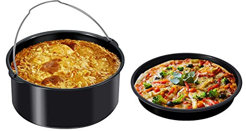 AFRYACCE 2 Stück/Set Universal Air Fryer Zubehör, passend für die meisten 4.2 qt Luftfritteusen und größer, für die meisten Marken von Air Fryer Oven & Instant Pot
