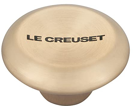 Le Creuset Signature Petit bouton Doré clair