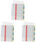 Leitz PC-beschriftbares Register in A4 Format, 1-10, Robust, Mehrfarbig, Cosy-Serie, 12470000 (Packung mit 3)