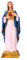 Zayton Jungfrau Maria Statue Heiliges Herz Figur Harz Skulptur Retter Figur Katholische Religiöse Geschenk Home Kapelle Dekoration