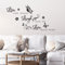SUPERDANT Live Love Laugh Wandtattoo Motivierende Wandsticker Familie Inspirierende Wandaufkleber Vinyl Wandsticker Zitate Wanddekoration Wohnzimmer Zitate Wandtattoo Wanddekoration