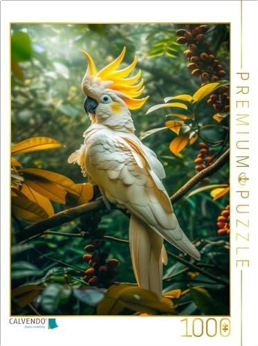 CALVENDO Puzzle Kakadu | 1000 Teile Lege-Größe 64 x 48 cm Foto-Puzzle für glückliche Stunden