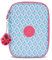 Kipling 100 PENS Großes Federetui, Beutel, Etuis, Dreamy Geo C (Blau)
