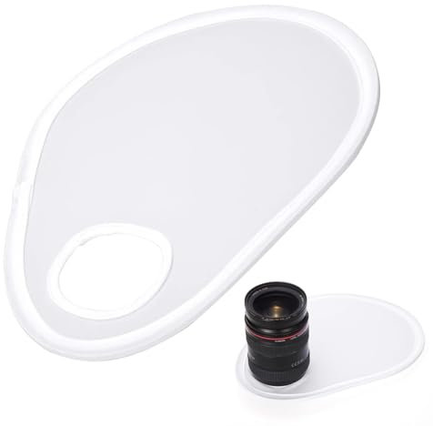 Camera Flash Diffuser | Light Modifiers Photography Diffuser | Photography Foldable White,Camera Lens Diffuser for Eliminate Harsh Light And Shadow