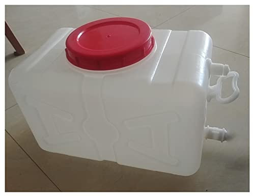 Réservoir de Stockage d'eau Grand réservoir d'eau avec Robinet, qualité Alimentaire, Seau en Plastique, réservoir d'eau d'urgence Domestique de Camping en Plein air(Color:200L)