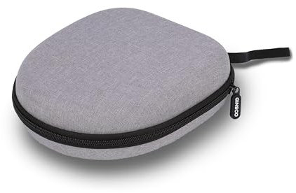 Ginsco Universal Headphone Case Hard Shell Case, Replacement Headset Case Compatible with JBL Tune 520BT 510BT 770NC Sony WH-CH 720N WH-CH520 Soundcore Q20 TOZO HT2 etc Gray