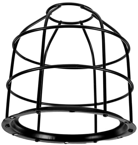 Artibetter Protection Ampoule Grillage Fil De Fer Pour Lampes De Plafond Abat-jour Et Anti-collision Pour Éclairage Industriel Et Atelier Installation Rapide Avec Haute Transmission Lumineuse