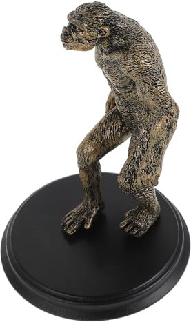 Vaguelly Lehrmittel Zur Menschlichen Evolution Affen Statuen Griechische Leuchter Miniatur-kerzenhalter Leuchter Für Zu Hause Herkunft Affen Tragbarer Spiegel Plastik