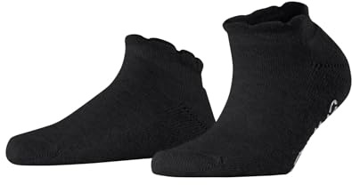 FALKE Damen Cosy Ballerina Stoppersocken atmungsaktive klimaregulierende geruchshemmende nachhaltige Viskose Wolle Kaschmir Haussocken komfortabel innenliegender Plüsch weich wärmend 1 Paar | mit elegantem Abschlussbündchen