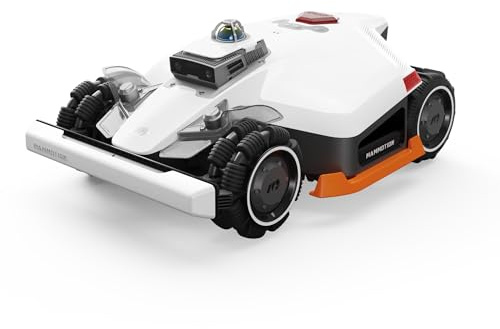 MAMMOTION LUBA 3 AWD 1500 Robot Tosaerba | Robot Tagliaerba LiDAR+Doppia Telecamera AI Vision a 360°, Pendenze all'80%, Gestione Multizona, Altezza di Taglio 25-70mm