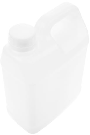 Plastique Réutilisable Pichet Poignée Plastique avec 2l | Conteneur de Style Industriel, Bocal à Boisson pour Miel et Produits Alimentaires, Facile à Verser