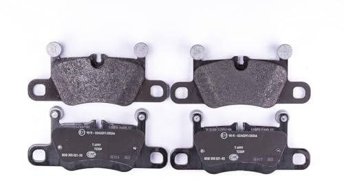 HELLA 8DB 355 021-351 Bremsbeläge - für Verschleißwarnanzeige vorbereitet