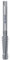 SCHUMACHER 68305 TR. 14 x 3 Hand-Gewindebohrer, Fertigschneider HSS links Hand Gewinde