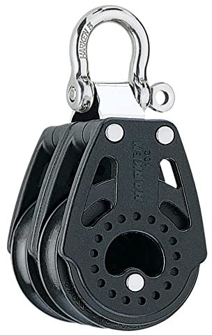 HARKEN Unisex-Erwachsene 606789-Defender 40mm Soft-Attach Carbo T2 Doppelblock
