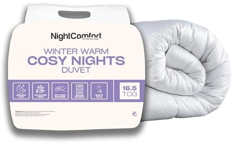 Night Comfort Cosy Nights Doppelt, Microfaser, 16,5 Tog, Doppelbett