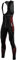 FCX - Salopette da uomo per ciclismo, pantaloni termici, invernali, per ciclismo, taglia L, colore: Rosso