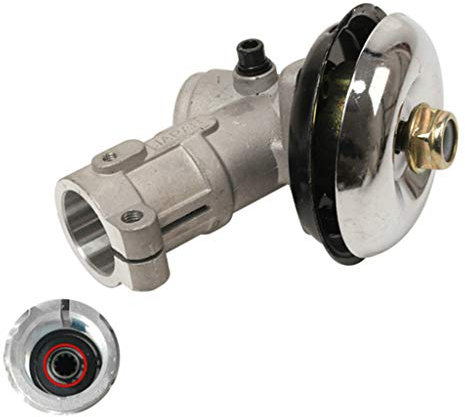 Valcano Freischneider Rasenmäher Winkelgetriebe Getriebekopf Für Motorsense Rasentrimmer Teile Zubehör Gartenwerkzeuge (28mm, 9 Zähne)