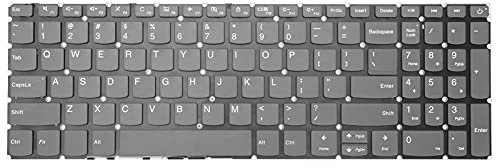ciciglow Teclado de Repuesto Compatible con Lenovo 320S 15ABR/320 15/15IKB/15AST/15IAP/520 15IKB, Duradero Y Práctico Teclado de Repuesto Ergonómico Portátil(Negro)