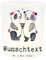 Mr. & Mrs. Panda Personalisiertes Windlicht Panda Blutsschwester - Personalisierte Geschenke, Bedrucken, Kerzenglas mit Namen, Tochter, Freude