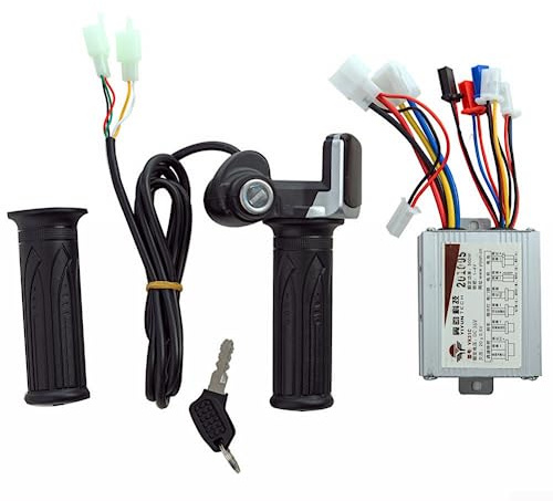 Manopola dell'acceleratore per controller spazzolato 24-48 V 250 W-1000 W per scooter elettrico Ebike (24 V 250 W)