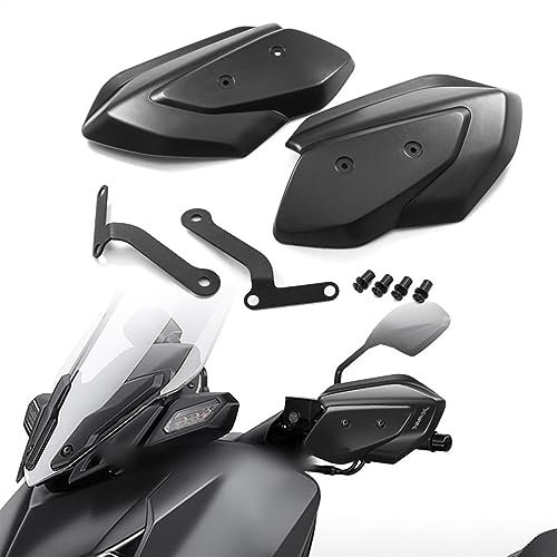 Motorrad Handschutz Schild Hand Schutzfolie Windschutzscheibe Knuckle Visier Zubehör Für Y&amaha Xmax 300 2023- X MAX X-MAX Zubehör (Color : A)