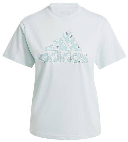 adidas Donna Animal Graphic Tee, Halo Mint, L