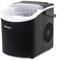 HomeTronix Countertop Ice Maker Fast Effortless 9-Cube Production in 6-10 Min, 12KG/24Hrs, Self-Cleaning, No Plumbing. Ice Scoop, Basket. Ideal for Home, Kitchen, Office, Bar, Parties