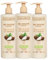 EVOLUDERM - Gel Douche Fondant Délice de Karité - 500 ml - 96% d'Origine Naturelle - Végan - Fabrication Française - Lot de 3 x 500 ml