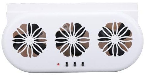Autolüftungslüfter, Autofenster -Kühlschrank -Stecker, Spiele, Starke Vielseitigkeit zu Reinigen (WHITE)