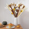 70Pcs Pampasgras Trockenblumen Deko Ninonly Natürliche Getrocknetes Pampasgras Bouquet Flauschige Getrocknete Trockenblumenstrauß für Boho Deko Wohnzimmer Tischdeko Flur Schlafzimmer Hochzeit