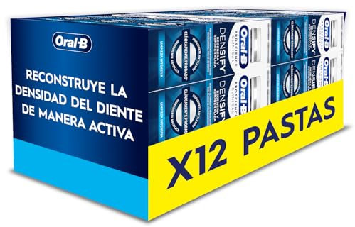Oral-B Pro-Science Clinical Densifica Regenera Y Remineraliza Limpieza Intensiva Pasta Dentífrica, pack 12x75 ml, Pro-Science Regenera & Remineraliza, 75 ml (Paquete de 12)