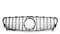 NIKISO Auto-Kühlergrill Style Auto Frontstoßstange Panamericana GTR Kühlergrill Für M&ercedes B&ENZ A-Klasse W176 W177 Grill 180 200 250 260 2013-2019(W176 Chrome 16-18)