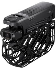 HOVERAir X1 PRO Action Cam 4K, drohne mit Kamera mit über 10 vollautomatischen Flugmodi, 42 KM/H Verfolgungsgeschwindigkeit, Fliegen überall mit OmniTerrain, Rückkollisions-Erkennung (Ski Kombo)