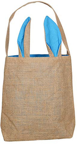 Für Estartaschen Karneval-Körbe Süßigkeiten Kaninchen Geschenke Ohr Hase Cute Umhängetaschen Delegate (Blue, One Size)