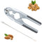 YILANJIN Nutcracker, Metal Nutcracker, Walnut Cracker, Nutcracker Walnuts with Walnut Needles, Walnut Cracker Stainless Steel Nut, Walnut Plier Opener for Walnuts, Hazelnuts Or All Sorts of Nuts