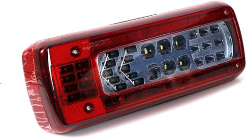 RUIHAHA Auto Rückleuchten für Volvo FH 460 FMX 500 Rücklicht Montage Heckleuchte Rückleuchte Hintere Bremsleuchte Hinten Stop Indicator Light Ersatz Einbauteile,Left