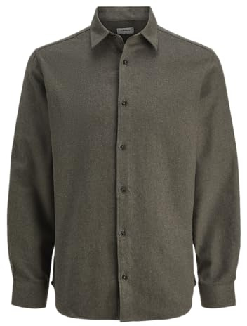 JJ REBEL Men's Jrebike Melange Shirt Ls Sn