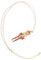 TOYANDONA Nutcracker Pendant Necklace for Christmas Cartoon Alloy Enamel Zirconia Stones Soldiers Charm Festive Jewelry