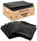 JeeJaan® 200 Medium Duty Refuse Sacks Rubbish Bin Liners 80L - 30mu / 120 Gauge Bin Bags Refuse Sacks for Home Garden Kitchen House Office Caterers Rubbish 100% Waste Recycled Material
