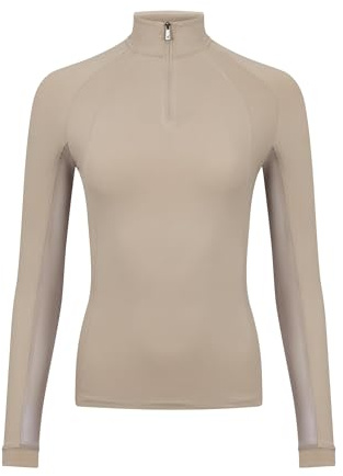 LeMieux Halle Lightweight Base Layer - UV30+ Cooling Under Layer - Ventilated Mesh Under Sleeves - Womens Riding Top