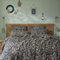 Housse de Couette 200x200 cm Gaze de Coton Nora Minuit