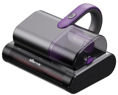 Bear Milbensauger für Matratzen,15kpa Absaugung 35000RPM, Milbenstaubsauger mit UV-C Licht, bekämpft Bettwanzen,entfernt 99,9% der Bakterien, Allergene,4m Kabel