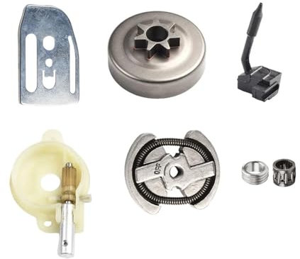 Oil Pump Oiler Gear Clutch Drum Kit for HUSQVARNA-41 136 137 142 141 Chainsaw Power Equipment Accessories Chain Saw Parts Kit