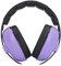 Cuffie con Orecchie per Bambini, Attenuazione del Rumore Morbido e Arenarie Sicure Resistenti all'impatto per Ogni Giorno (PURPLE)