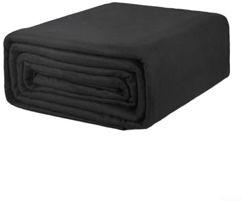 HpLive 3 m/3,7 m/4 m, impermeabile, rotondo, antiscivolo, per piscina all'aperto, colore nero (3 metri)